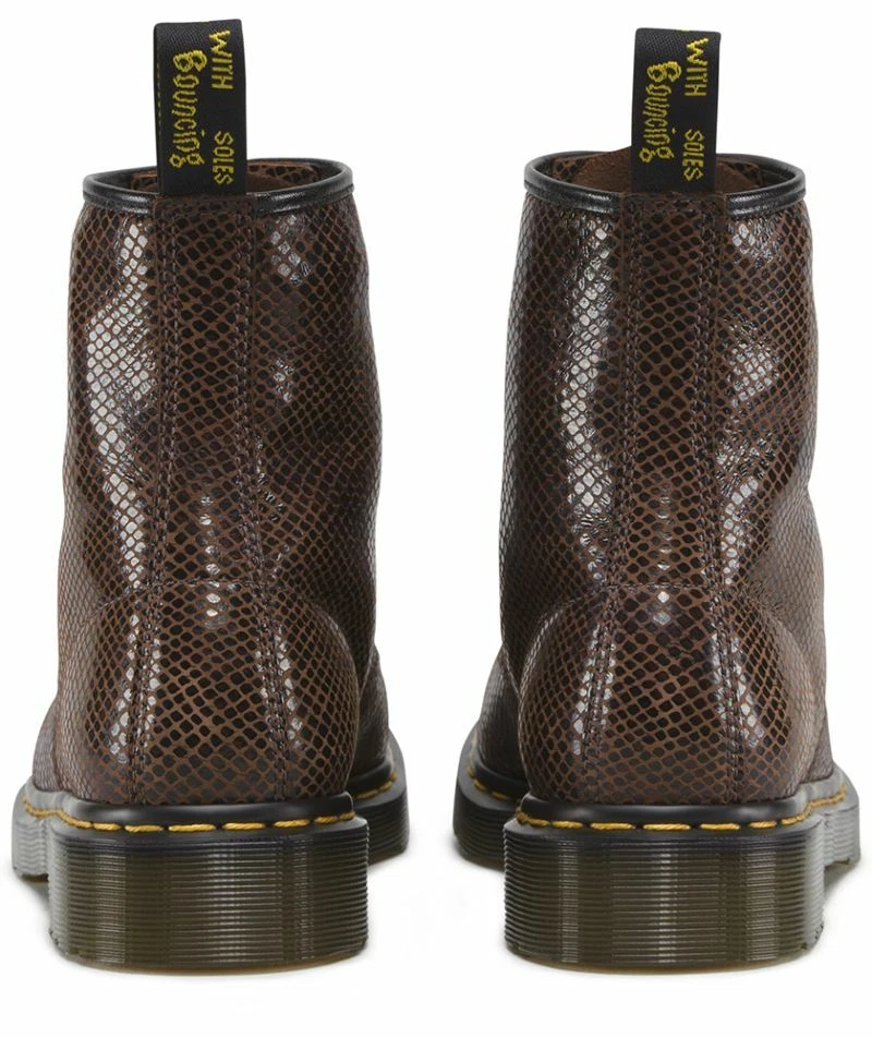 Dr. Martens 1460 Chaussures Bottines 8 Œillets 47 Marron Cuir Classique - Photo 2/4
