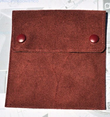 Original Patek Philippe Suede Clutch Watch Holder Case NOS New