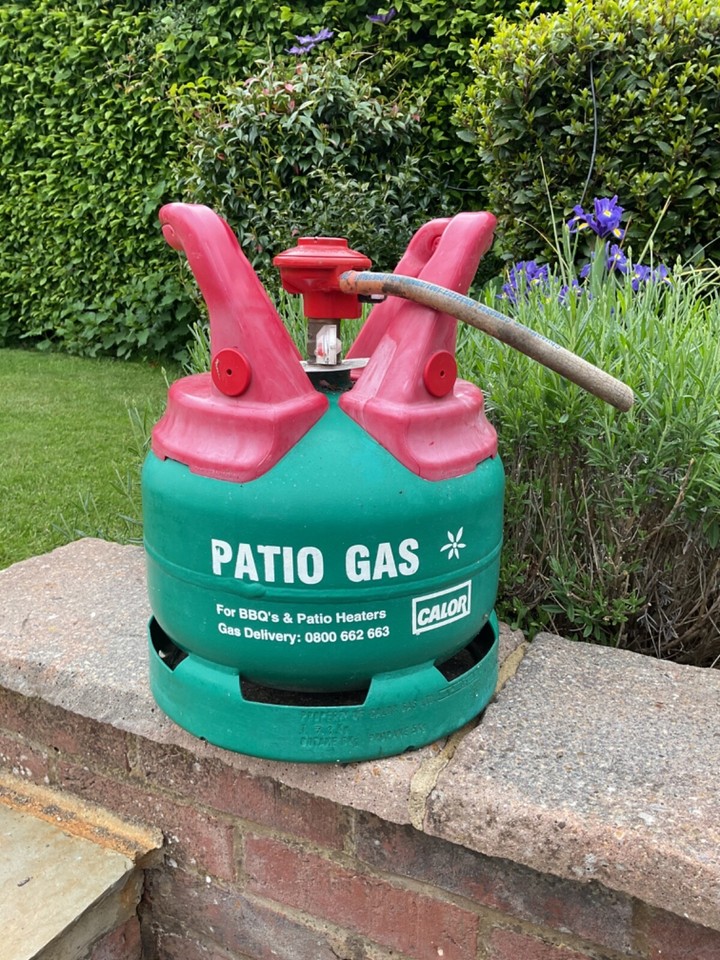 Empty 5Kg Calor Gas Bottle Butane Metal Very Good Clean Gently Used Cond eBay