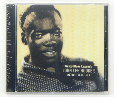 John Lee Hooker: Detroit 1948-1949 ~ NEW CD (2002, Savoy/Jazz