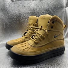 Nike ACG Big Kid's 4.5Y Woodside 2 High Wheat/Black Weather Boots 524872-703
