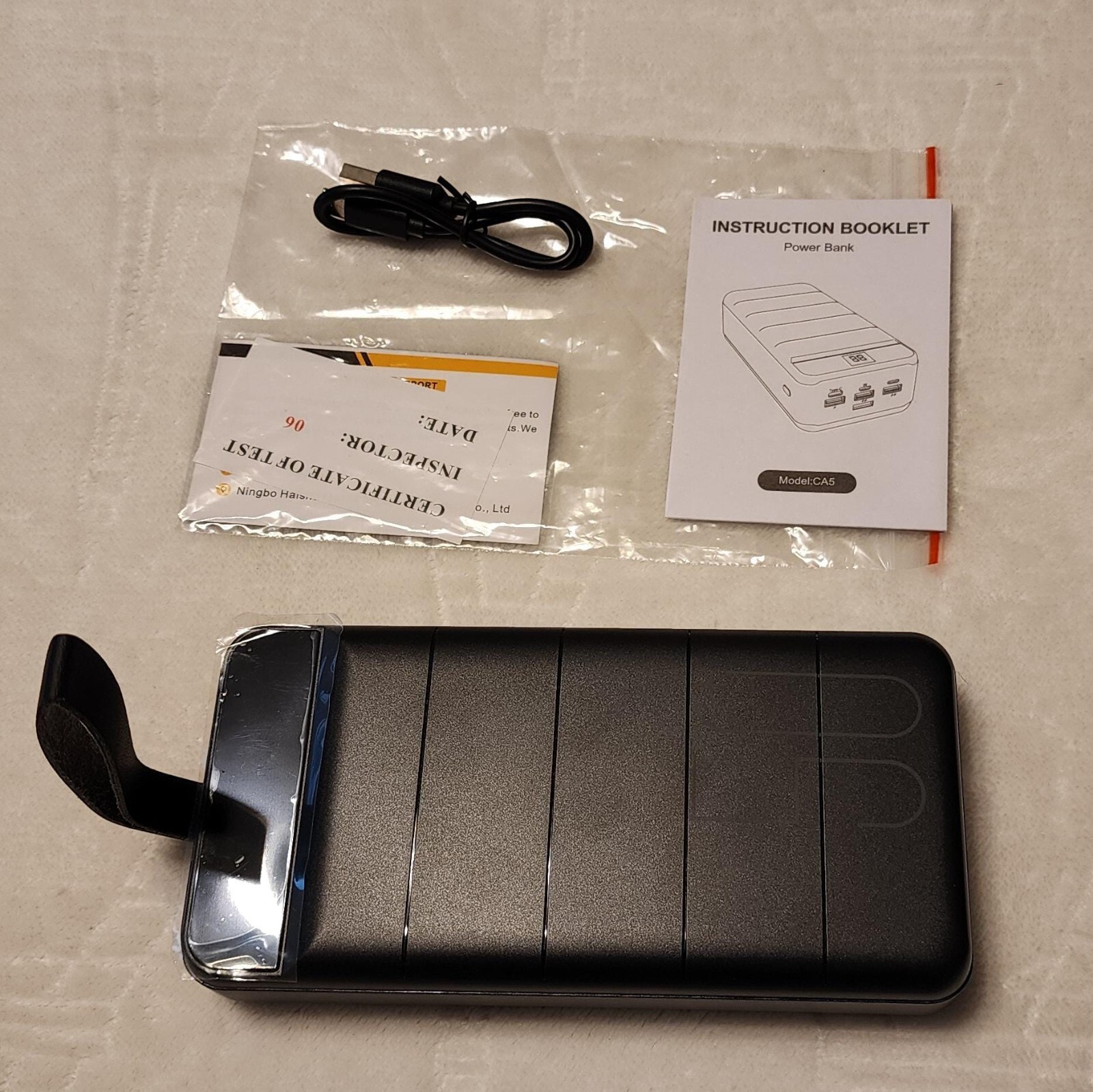 50K mAh Fast Charging Power Bank 22.5W USB C Portable Charger Quick Charge  -image