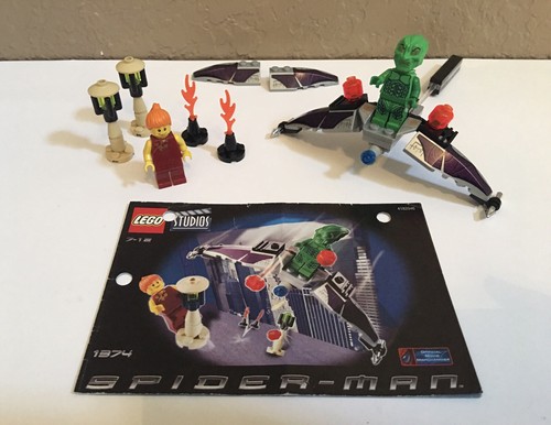 Lego Spider-Man Studios 1374 Green Goblin 99% Complete | eBay