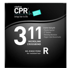 Vitafive CPR No Rinse Perm R For Resistant Hair 311R SAME DAY POST Vita5