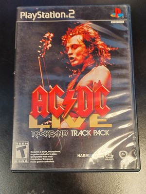 N5 AC/DC Live RockBand Track Pack (Playstation 2 PS2) w/ Manual | eBay