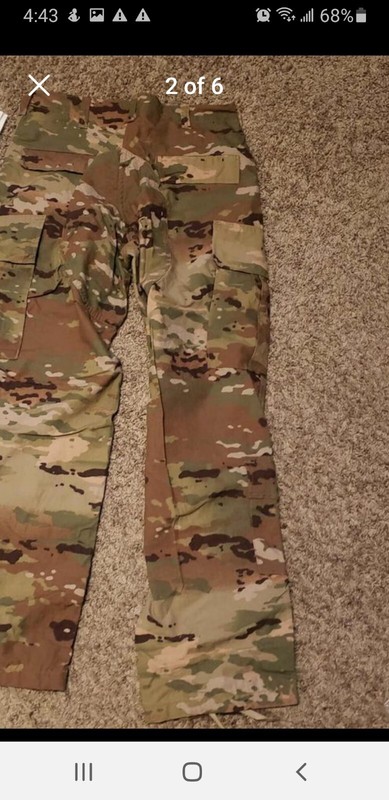  NWT Scorpion W2 Medium Short Pants/Trousers FRACU 8415-01-598-9398 Multicam