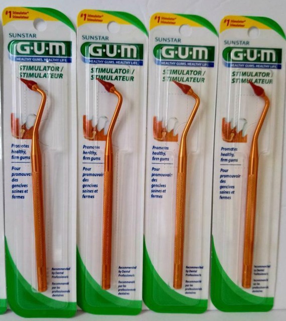6 GUM Stimulator Handles 600p Massaging Healthy Gums for sale online eBay