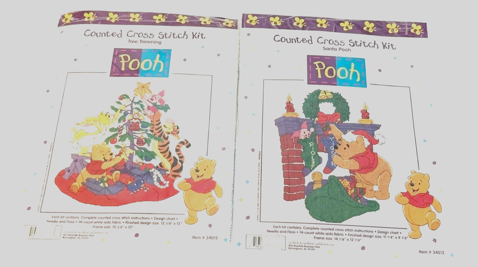 Counted Cross Stitch Pooh 
