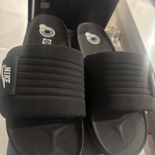 Brand New Men's Nike Offcourt Adjust Slide Black/White-Black DQ9624 001