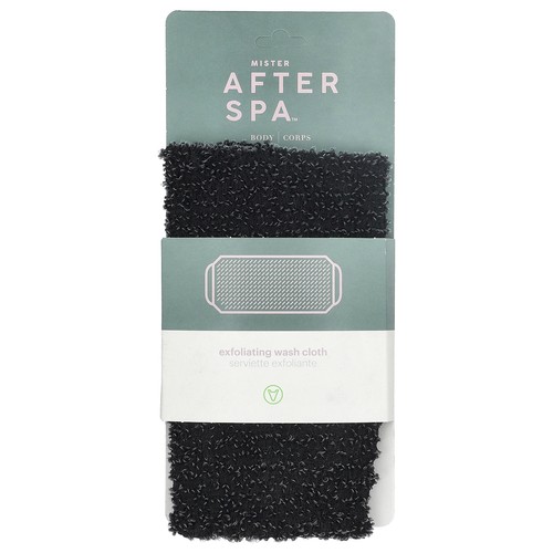 Exfoliating Wash Cloth, Black, 1 Wash Cloth