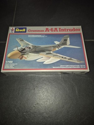 Revell 4019 Grumman A-6A Intruder Bausatz 1:100 Vollständig Und Verschweißt