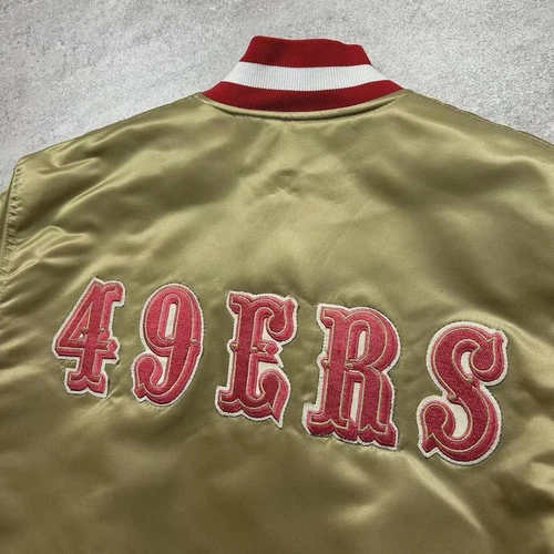 Vintage 90s San Francisco 49ers Satin Bomber Jacket - Limited sizes image 3