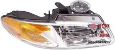 1590517 Passenger Side Headlight Assembly Amber passenger side