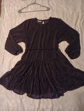 Cute Fun Sparkling Navy Blue Maurice's Dress Plus Size 2x New Year Party Dress