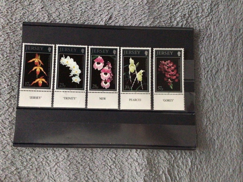 MNH Jersey Flower StampLot A-317X