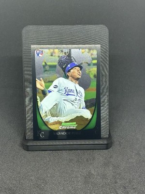2011 Bowman Draft Chrome - Salvador Perez #12 Rookie (RC) Kansas City Royals