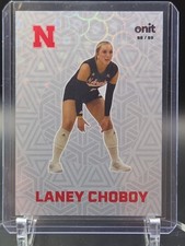 🔥2025 Onit Athlete Laney Choboy Fusion Premium #'d 96/99 #F-12 Nebraska VB