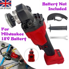 125mm Cordless Angle Grinder with 3 Variable Speed For Milwaukee 18V Battery
