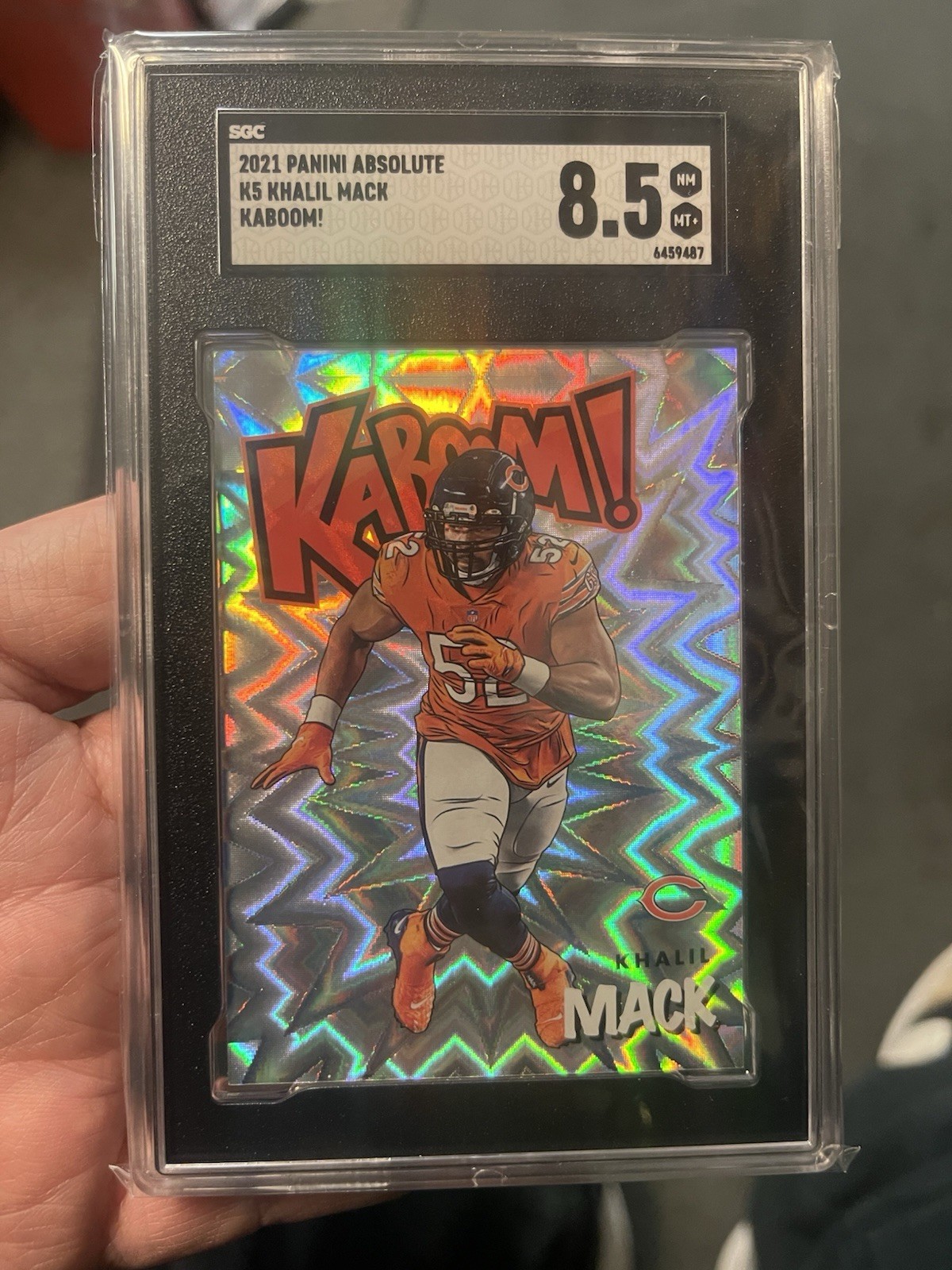 2021 Absolute Khalil Mack Kaboom #K5 Bears