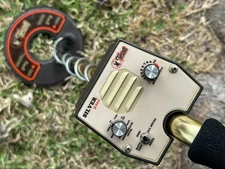 Tesoro SILVER uMAX Metal Detector w/ 8" Coil, Cover, Bag, Box, Battery -Nice!