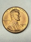* 1947-D LINCOLN CENT-  BU RED (UPGRADE THAT SPOT IN YOUR SET)  PRICED TO SELL *