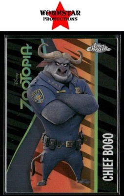 2025 Topps Chrome Disney #ZI-2 Chief Bogo Zootopia Icons
