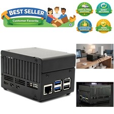 Robust KKSB Raspberry Pi 5 Case for HATs and Coolers   Lightweight  Versatile