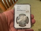 1880-S Morgan Silver Dollar NGC MS 63 $1 San Francisco Minted