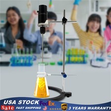 Electric Overhead Stirrer Max.40L Digital Lab Mixer Time & Speed Adjustable 120W