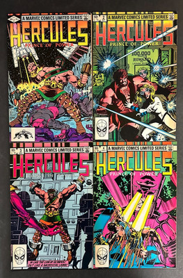 Hercules (1982) #'s 1 2 3 4 Complete NM (9.4) Set