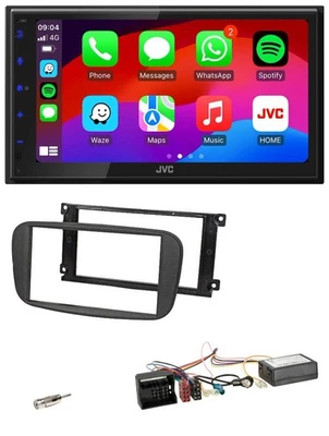 JVC Bluetooth 2DIN CAN-Bus DAB USB Autoradio für Ford C-Max S-Max Focus 07-14 an - Bild 1 von 4