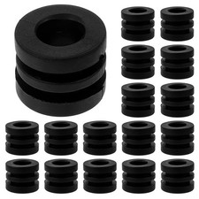 Kisangel 16Pcs Foosball Table Bumpers, Rubber Rod Washers Replacement Parts