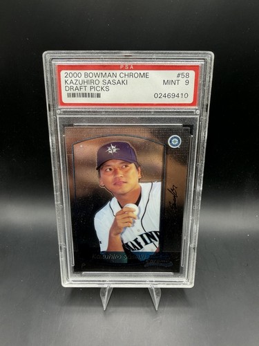 2000 Bowman Chrome Draft Picks Kazuhiro Sasaki #58 card