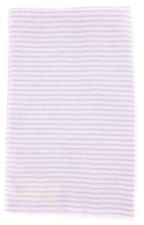 Luigi Borrelli Lavender Purple Striped Long Scarf - 54" x 27" - LBSS12151