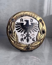 Vintage ADAC Jubil&auml;ums Abzeichen 1903-1953 K&uuml;hler Grill Oldtimer Email Plakette