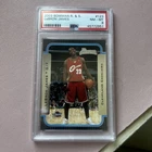 Graded 2003 Bowman Rookies & Stars LeBron James #123 Rookie RC Card PSA 8