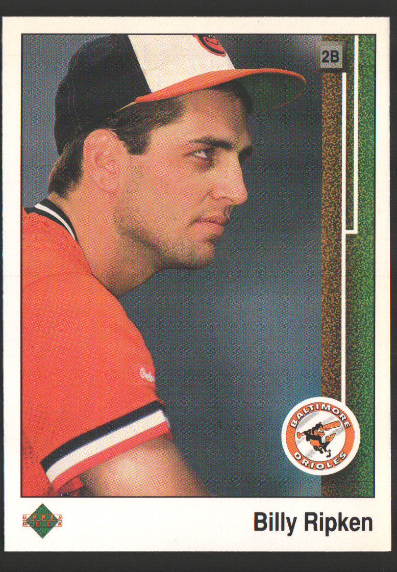Billy Ripken #283 Baseball Cards 1989 Upper Deck trading card — raw and PSA graded price guide