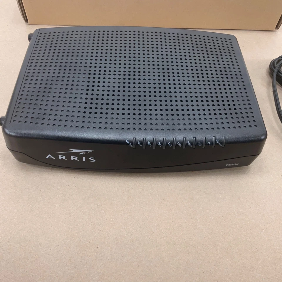 Arris TM804G/CT Cable Modem Router Used Good Condition with Power Cord - Image 2 of 4