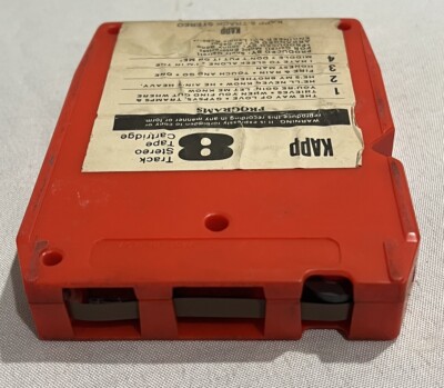 Vintage Cher 8 Track Tape; CHER Titled; Kapp Records; K8-5549; | eBay