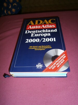 Buch - Der ADAC Atlas Deutschland Europa 2000 / 2001 ohne CD