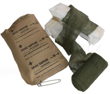2x Czech army VZ.80 compression bandages - Soviet Collectable Display  reenactor