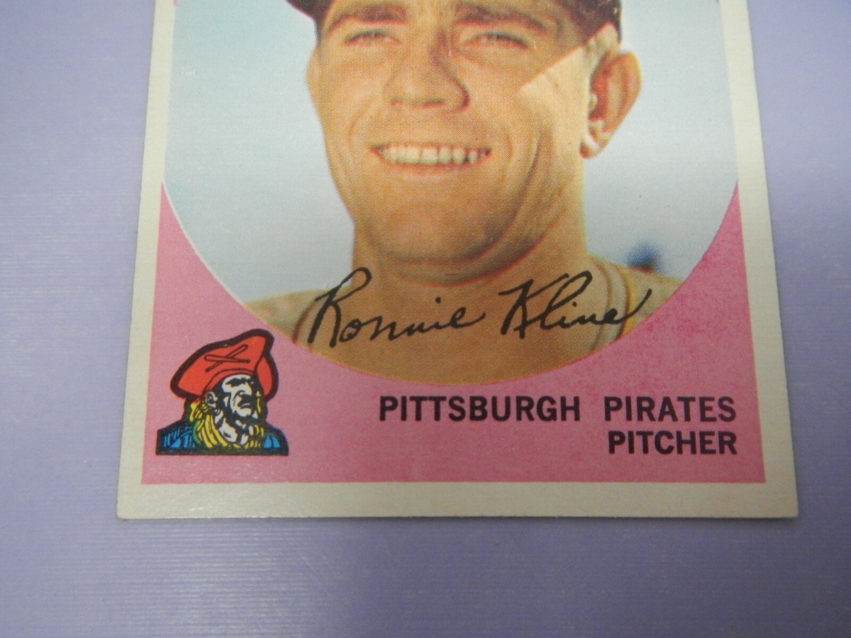 1959 Topps Baseball Ron Kline Pittsburgh Pirates #265 | eBay