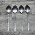 Supreme Couverts Place/Ovale Cuillères à Soupe Serviette Couverts Inox Japon Lot de 4