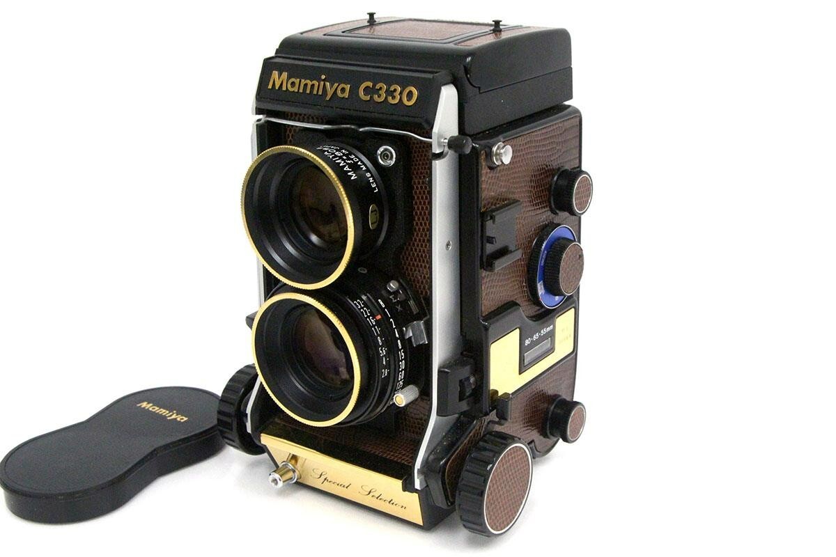 #Mamiya C330 + 80mm F2.8 ケース等付 Exc++】Mamiya C330 Special Selection TLR + Sekor S 80mm f/2.8 6x6