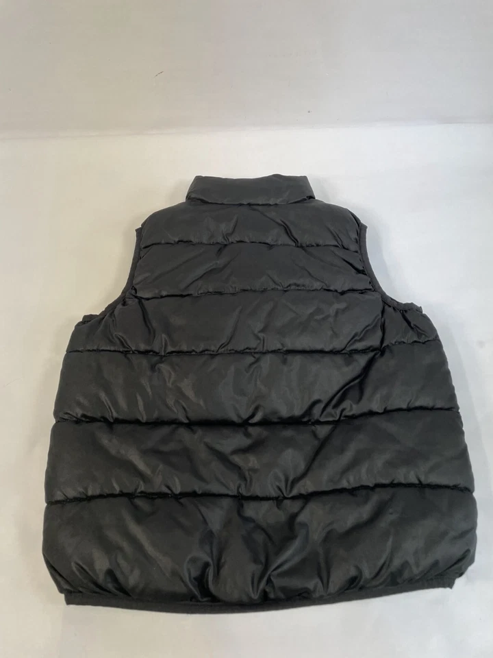 Old Navy 1994 Boys Black Padded Full Zip Vest Size XS (5) - Image 2 of 4