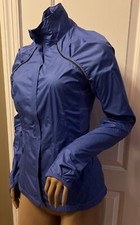 LULULEMON Run Essential Windbreaker Jacket Thumbholes Women's Size 4 Multi