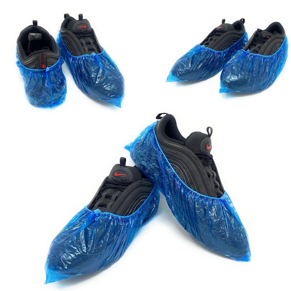 400 Pezzi Copriscarpe Monouso 3 grammi AQASKIN Calzari Copri scarpa Usa e Getta - Immagine 2 di 4