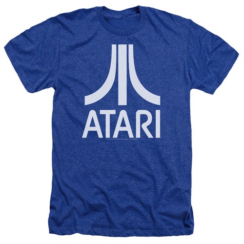 ATARI LOGO Licensed Adult Men's Heather Tee Shirt SM-3XL