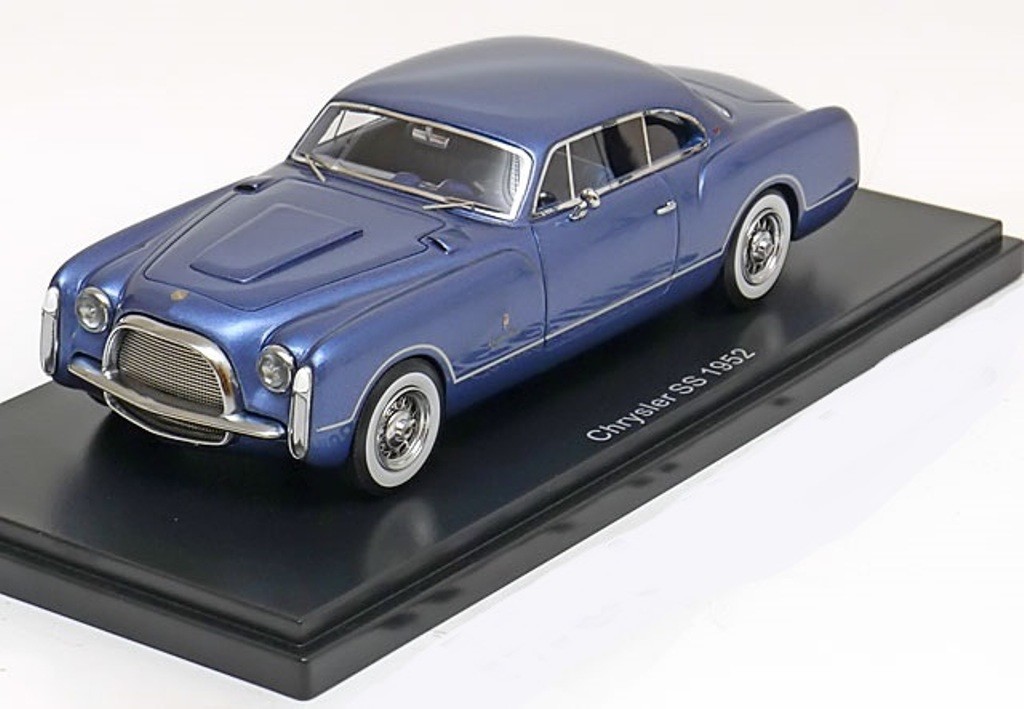 Chrysler SS 1952 bleu BoS 43305 la miniature en resine premium 1:43