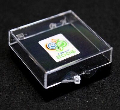 FIFA World Cup Germany 2006 Logo Collectors Pin in Acrylic Display
